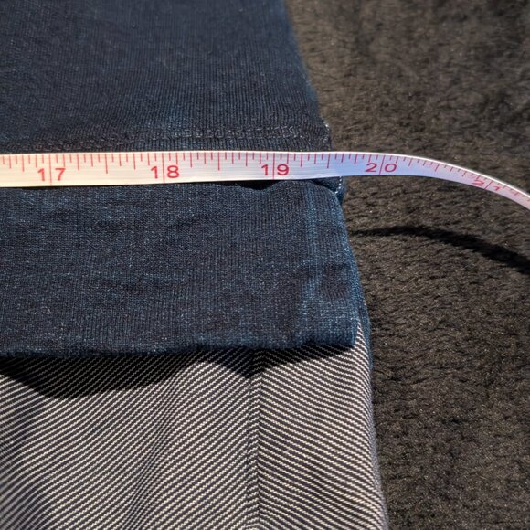 NWT V by Violet Weekend Tunic Navy Blue Preppy Sweater Dress Size S - Picture 9 of 11